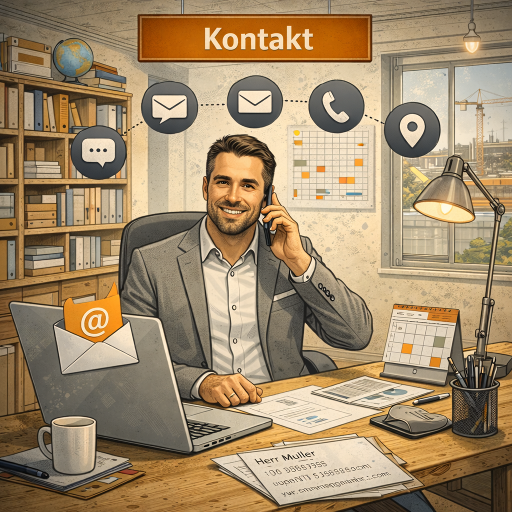 Kontakt zum Wittelsbacher Montageseervice