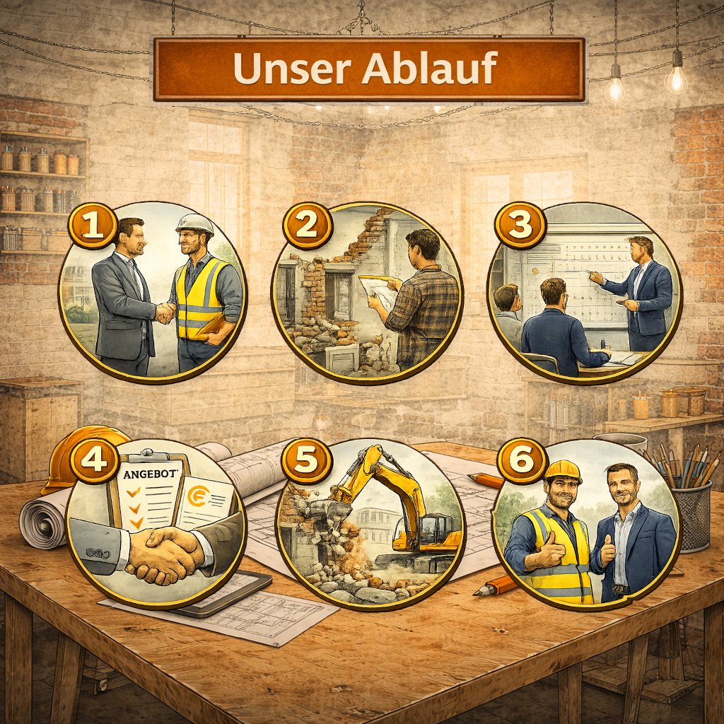 Ablauf Wittelsbacher Montageservice